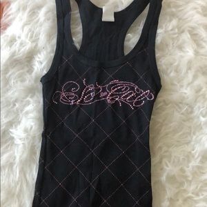 So Cal Tank with pink Rhinestones